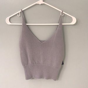 baby blue woven tank top💙